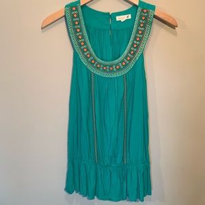 Mine - Turquoise Tank Top